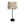 Various Lampenschirm Drum Rund - Braun – Trend Seide Flora – Ø20 cm