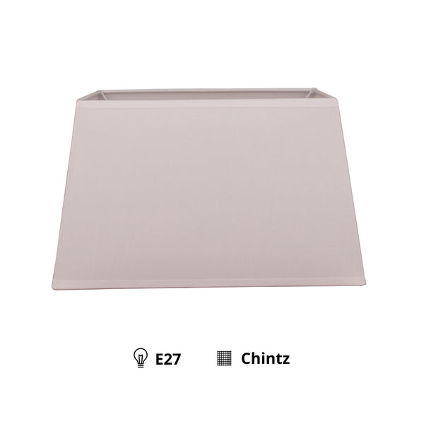 Various Lampenschirm Conica Rechteck - Weiß - Ø20, Ø25 oder 30 cm - Chintz