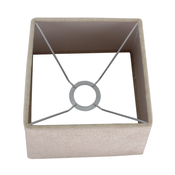 Various Lampenschirm Quadrato – Creme – Wooly – 22 x 22 cm