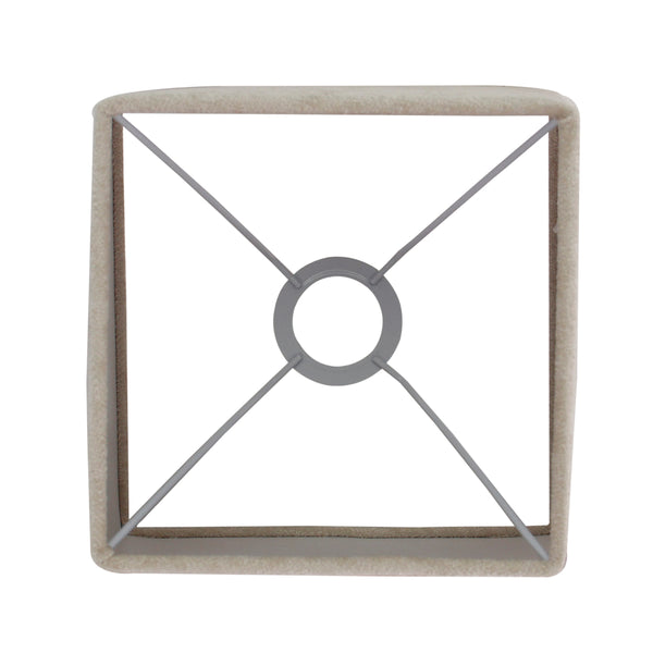 Various Lampenschirm Quadrato – Creme – Wooly – 22 x 22 cm