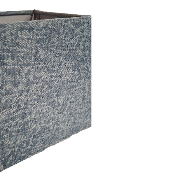 Various lampenkap Quadrato – Lichtblauw – Wollig – 22 x 22 cm