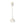 Various Metall-Lampenfuß in Weiß – Elegante Basis für Ihre Tischlampe (33 cm)