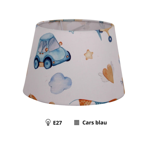 Various Lampenschirm Drum Rund – Cars - Ø20 oder 25 cm