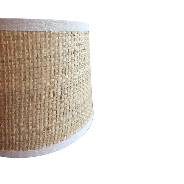 Various Lampenschirm Drum Rund – Ø 20 cm - Jute Creme - E27