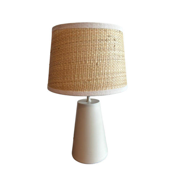 Various Lampenschirm Drum Rund – Ø 20 cm - Jute Creme - E27