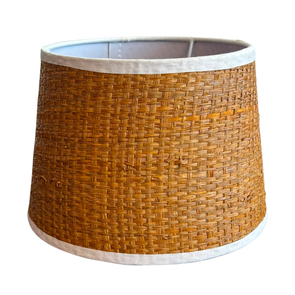 Various Lampshade Drum Round – Ø 20 cm - Jute Beige - E27