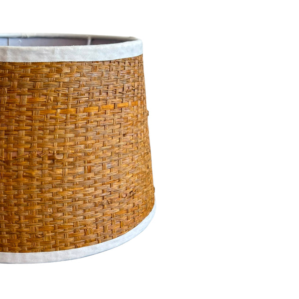 Various Lampshade Drum Round – Ø 20 cm - Jute Beige - E27