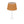 Jute-Lampenschirm beige mit Stoff-Innenseite und Randabschluss