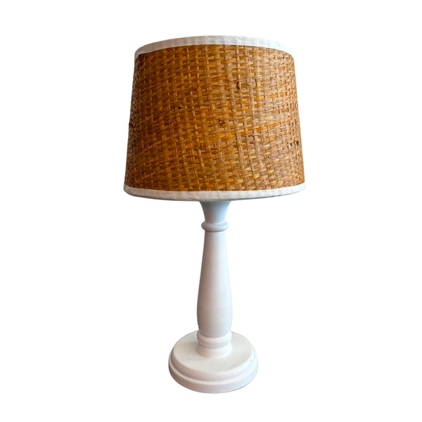 Various Lampshade Drum Round – Ø 20 cm - Jute Beige - E27