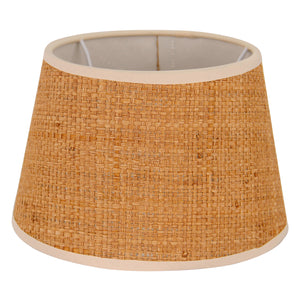 Lampenschirm „Drum Rund“ aus Jute in Beige – Ø 20 cm