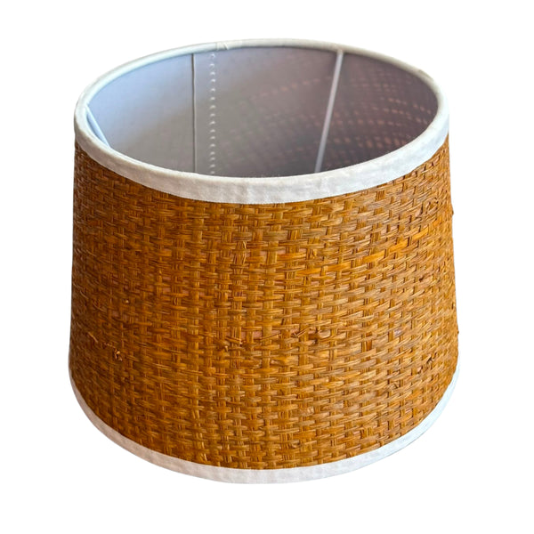 Various Lampshade Drum Round – Ø 20 cm - Jute Beige - E27