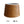 Various Lampenschirm Drum Rund – Ø 20 cm - Jute Braun - E27