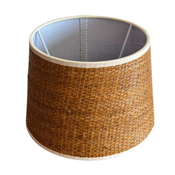 Various Lampenschirm Drum Rund – Ø 20 cm - Jute Braun - E27