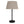 Various Lampenschirm Drum rund - Grau – Ø20 bis 40 cm - Leinen