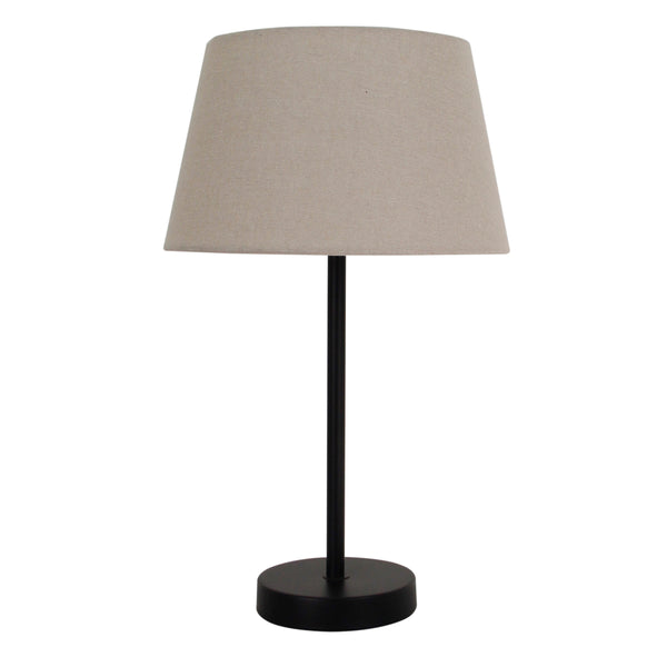 Various Lampenschirm Drum rund - Grau – Ø20 bis 40 cm - Leinen