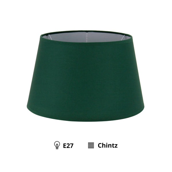 Various Lampenschirme Drum rund - Chintz - Grün - Ø20, 25 oder 30 cm