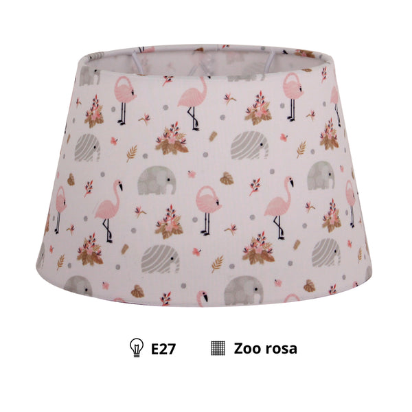 Various Lampenschirm Drum Rund – Zoo - Ø20 oder 25 cm