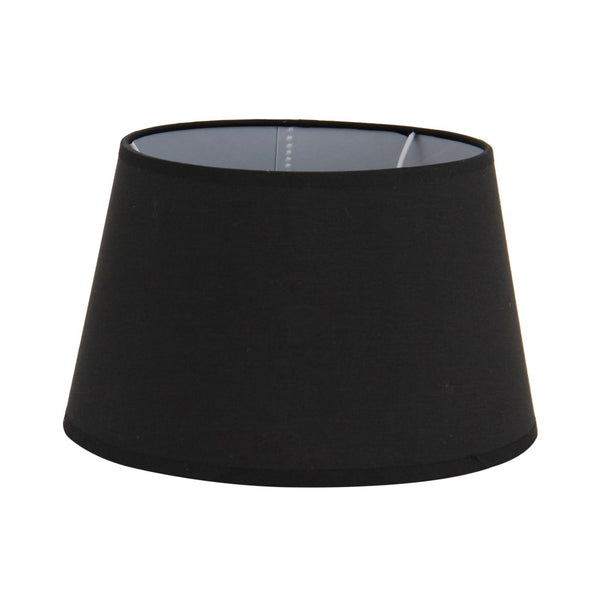 Various Lampenschirme Drum rund - Chintz - Schwarz - Ø20, 25 oder 30 cm