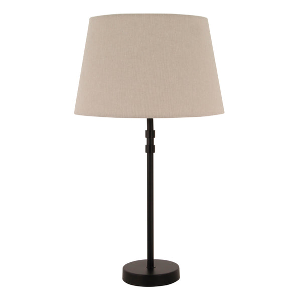 Various Lampenschirm Drum rund - Grau – Ø20 bis 40 cm - Leinen