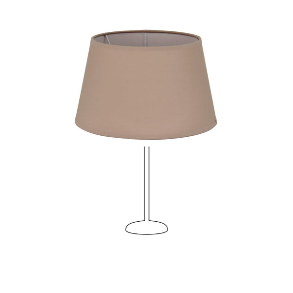 Various Lampenschirme Drum rund - Chintz - Cappuccino - Ø25 oder 30 cm