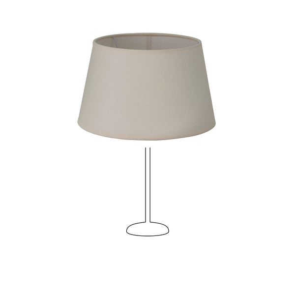 Various Lampenschirme Drum rund - Chintz - Creme - Ø30 cm