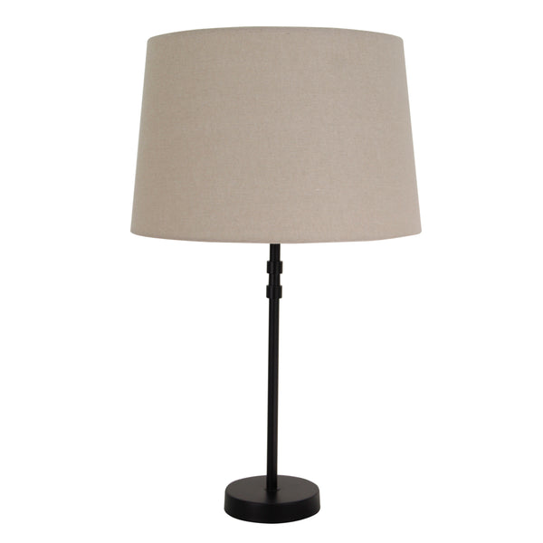 Various Lampenschirm Drum rund - Grau – Ø20 bis 40 cm - Leinen