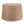 Various Lampenschirme Drum rund - Wildseide - Braun - 40 cm