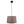 Various Lampenschirme Drum rund - Wildseide - Braun - 40 cm