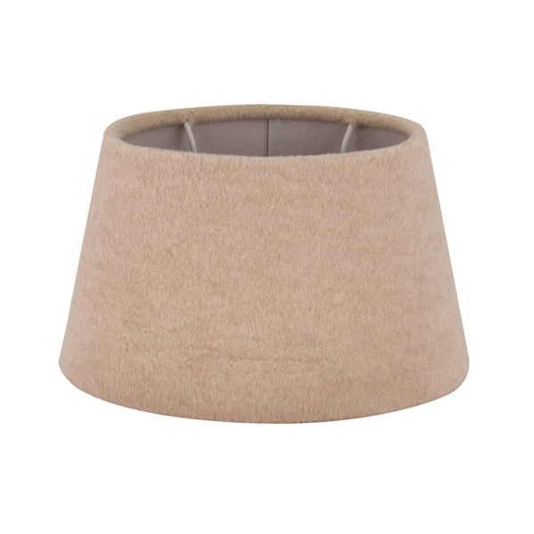 Various Lady Nice Lampenschirm Oval – Beige - Wooly – Ø26 cm