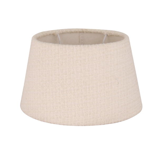 Various Lady Nice Lampenschirm Oval – Cream - Wooly – Ø26 cm