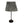 Various Lampshades Velvet - Anthracite with Gold Inner Lining - Ø24 cm