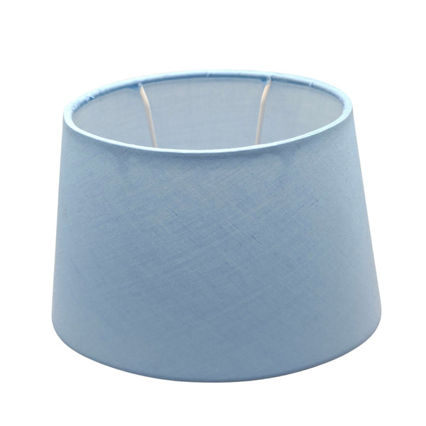 Various Lampshade Oval - Light Blue - Ø24 or Ø30 cm - Chintz