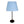 Various Lampshade Oval - Light Blue - Ø24 or Ø30 cm - Chintz