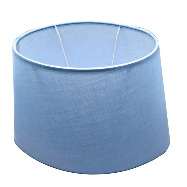 Various Lampshade Oval - Light Blue - Ø24 or Ø30 cm - Chintz