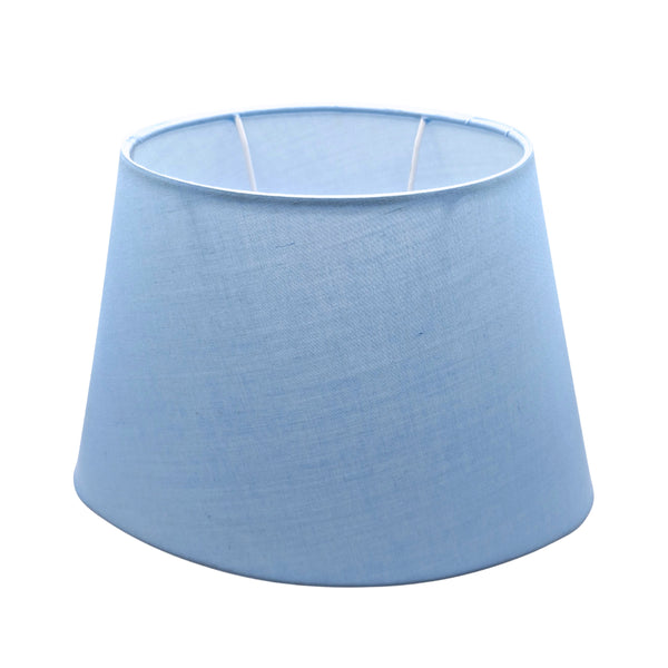 Various Lampshade Oval - Light Blue - Ø24 or Ø30 cm - Chintz
