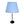 Various Lampshade Oval - Light Blue - Ø24 or Ø30 cm - Chintz