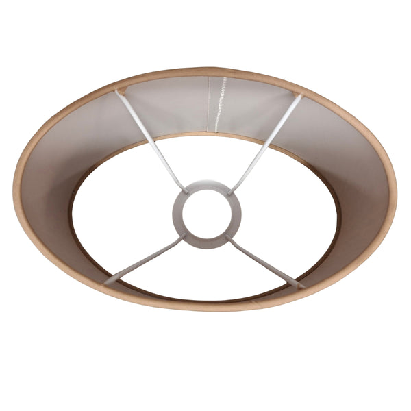 Various Lampenschirm Oval - Ø20 oder 26 cm – Cotton - Hellbraun
