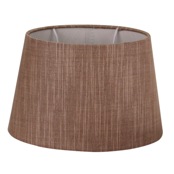 Various E27 Lampshade Oval Wild Silk - Fabric Lampshades for Table Lamp or Bedside Lamp