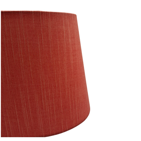 Various Lampenschirm Oval – Rose - Wildseide – Ø22 cm