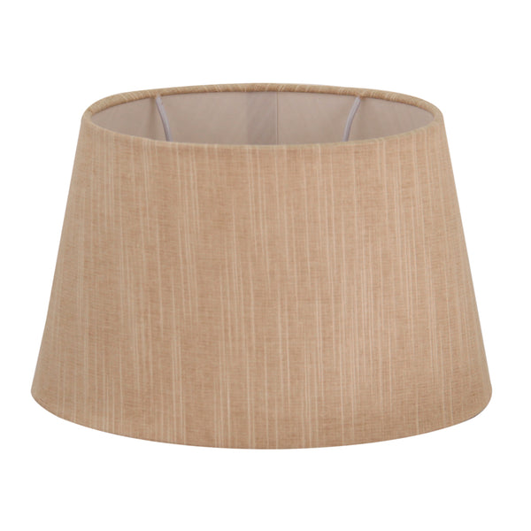 Various E27 Lampshade Oval Wild Silk - Fabric Lampshades for Table Lamp or Bedside Lamp