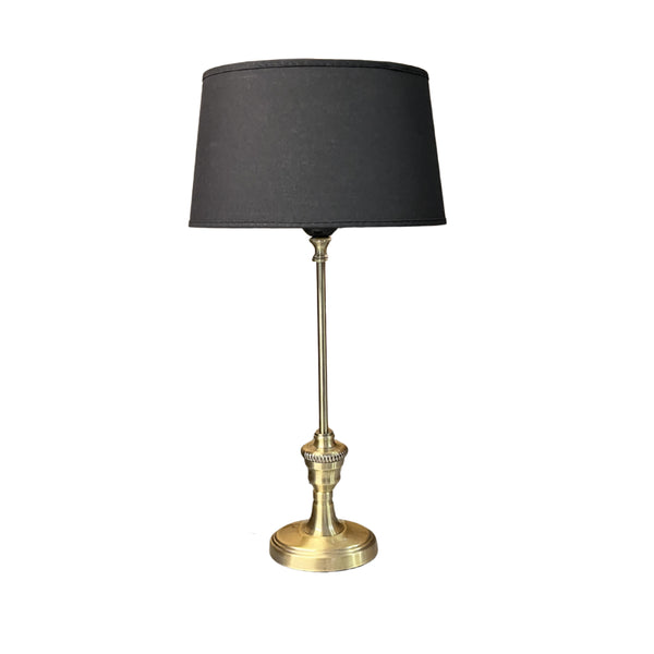 Various Lampenfuß Metall Oval Bronze – Elegantes Design in 37 cm Höhe mit E27-Fassung