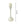 Various Lamp Base Metal Nickel Matt - 29cm Height, E27 - Stylish and Robust Lamp Bases for Your Home