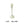 Various Lamp Base Metal Nickel Matt - 29cm Height, E27 - Stylish and Robust Lamp Bases for Your Home