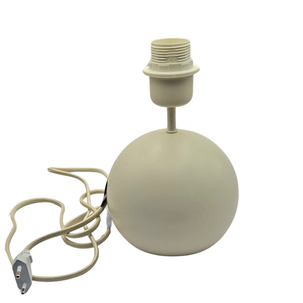 Various Lampenfuß Porto – Creme – H 20 cm - E27 – Elegant & Zeitlos