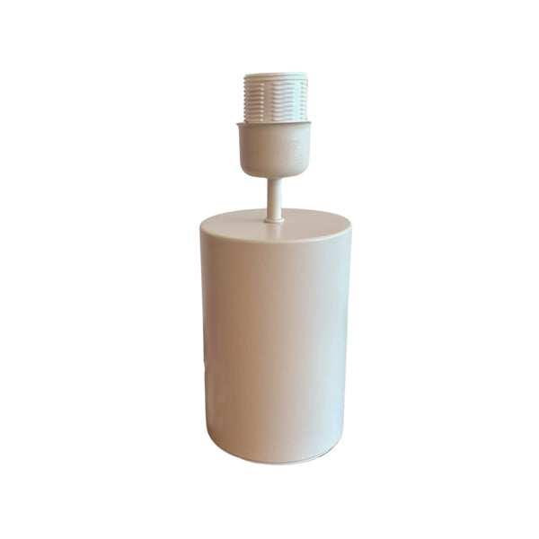 Various Lampenfuß Lagos – Creme – H24,5 cm - E27 – Modern & Naturnah