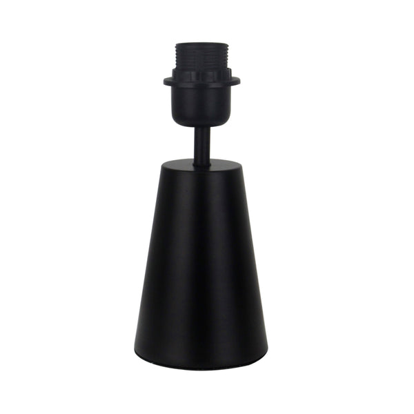 Various Lampenfuß Faro – Schwarz – 23,5 cm, E27 – Natürlich & Elegant
