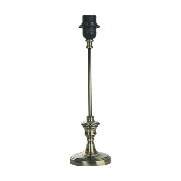 Various Lampenfuß Metall Oval, E27 Fassung - Perfekter Lampenfuss für Stilvolle Tischlampe oder Nachttischlampe