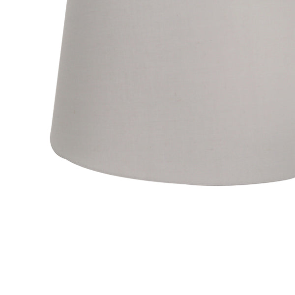 Various Lampshade Drum round – Light grey - Ø25 cm - Chintz