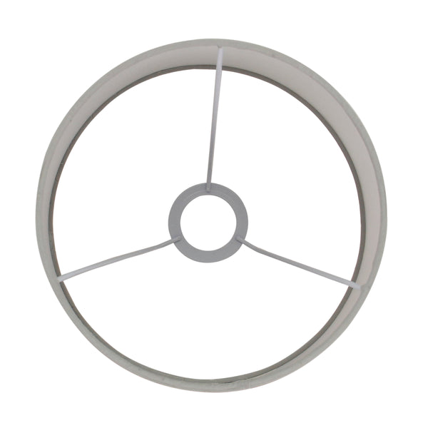 Various Lampshade Drum round – Light grey - Ø25 cm - Chintz