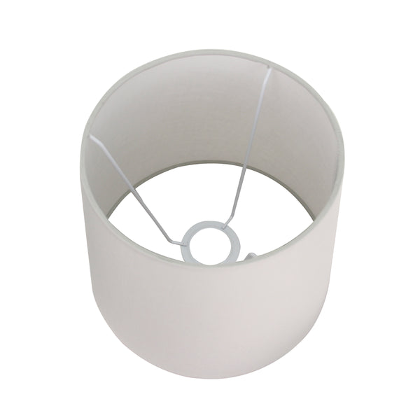 Various Lampshade Drum round – Light grey - Ø25 cm - Chintz